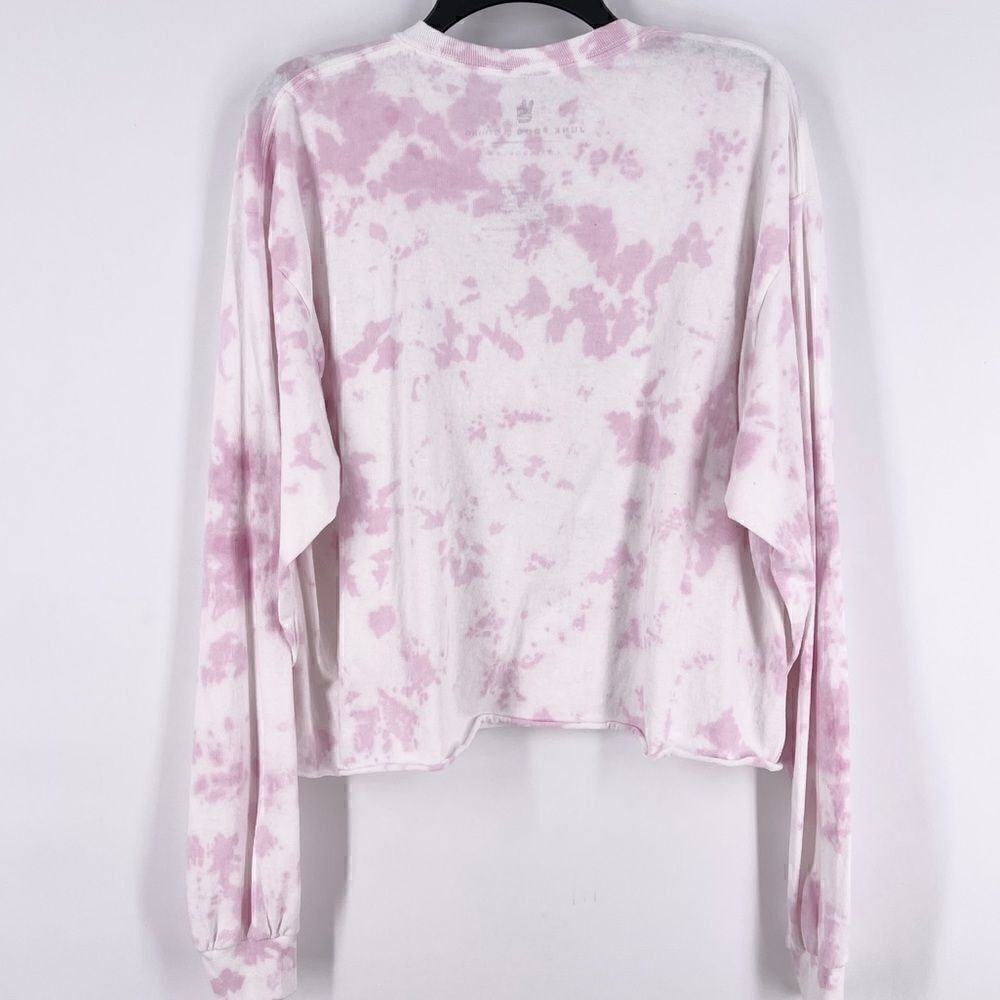 Junk Food Grateful Dead Tie-Dye Cropped Long Sleeve Pullover - Picture 3 of 5